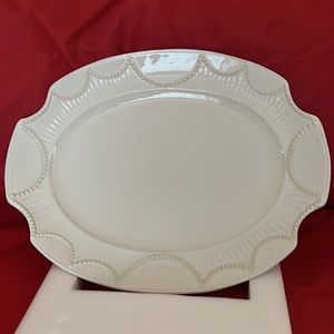 LENOX Butler’s Pantry platter server tray approx 20”x15 -Italy